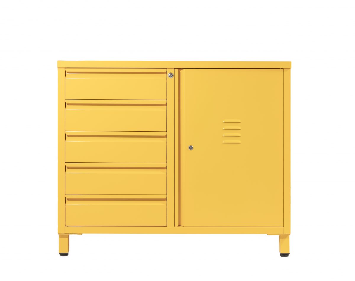 ארון מתכת נמוך