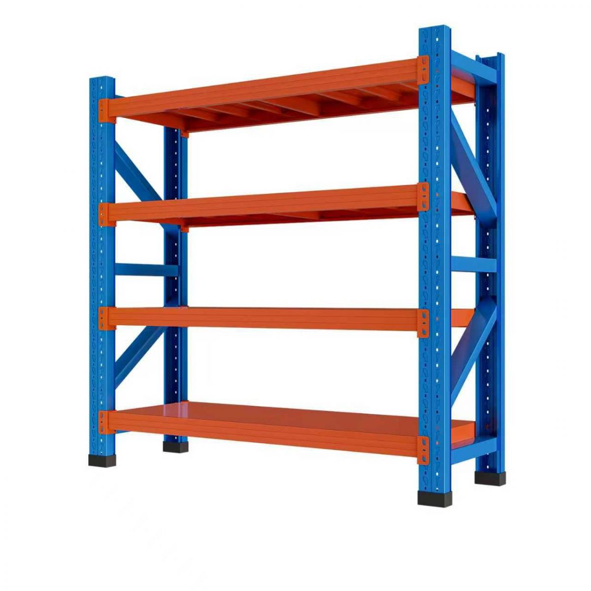 כוננית מתכת מדפים למחסן